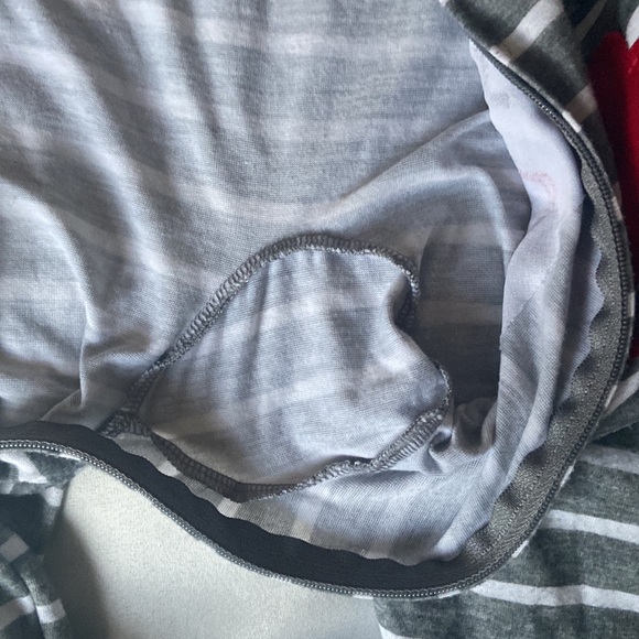 Carter’s stripes Firetruck Footsie - Picture 3 of 5